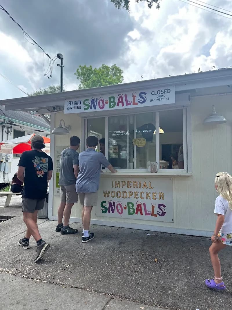 View of Imperial Woodpecker Snoballs in Terrytown, LA