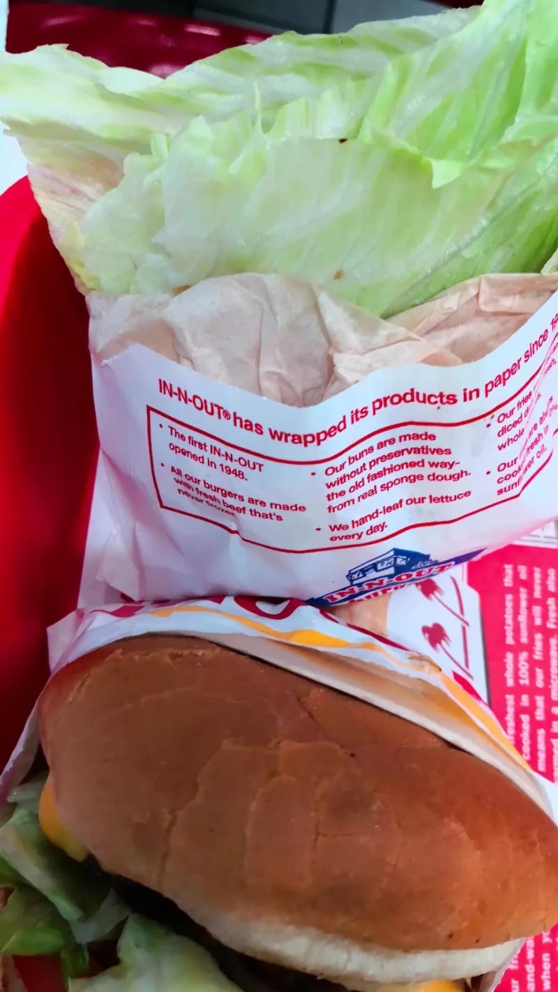 View of In-N-Out Burger in Alhambra, CA