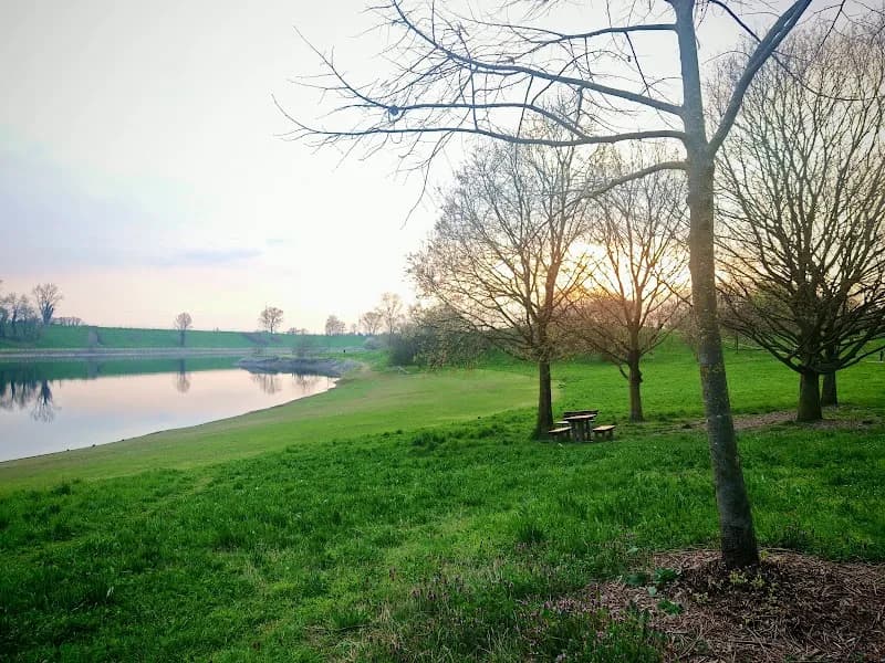 View of Increa Park in Brianza, Lombardy