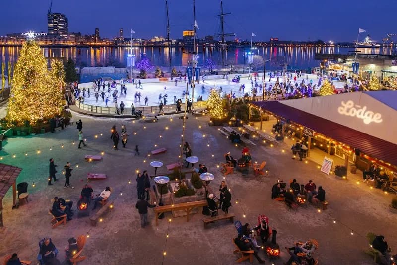 Independence Blue Cross RiverRink ice skating rink in Philadelphia, PA