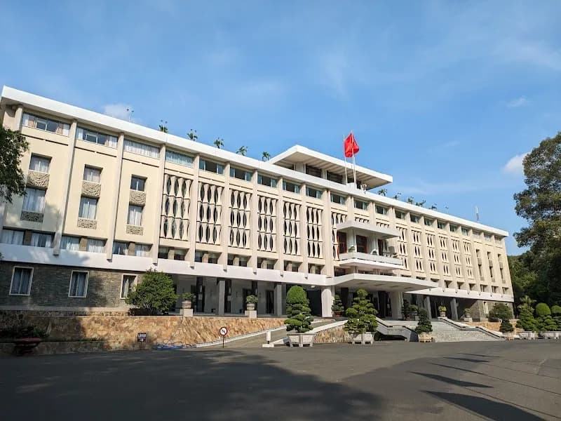 View of Independence Palace in Ho Chi Minh City, HCM