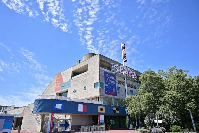View of Independence Seaport Museum in Philadelphia, PA