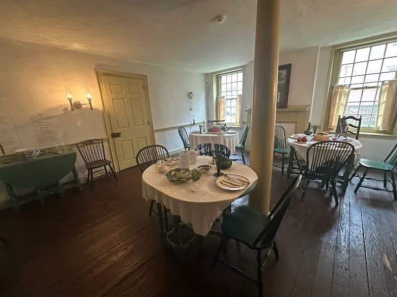 View of Indian King Tavern Museum in Haddonfield, NJ