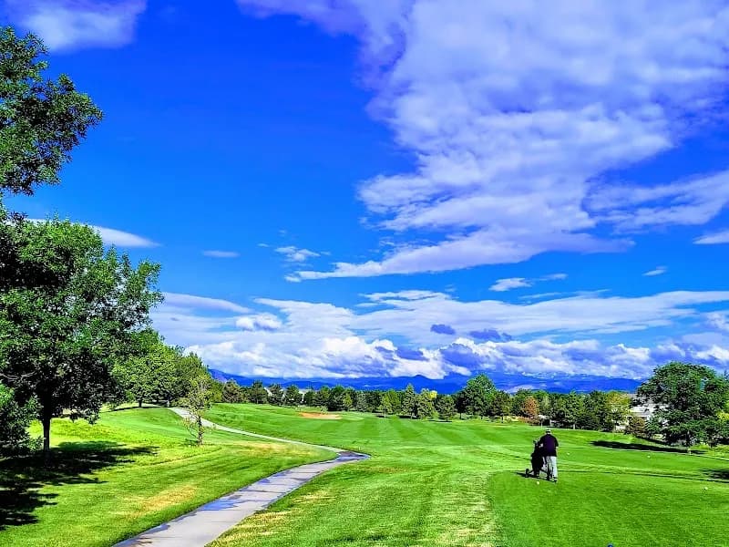 View of Indian Peaks Golf Course in Lafayette, CO