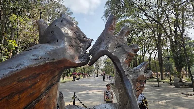 View of Instituto Butantan in Sao Paulo, SP