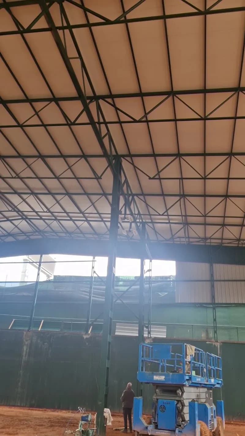 View of International Tennis Club in Majadahonda, Madrid