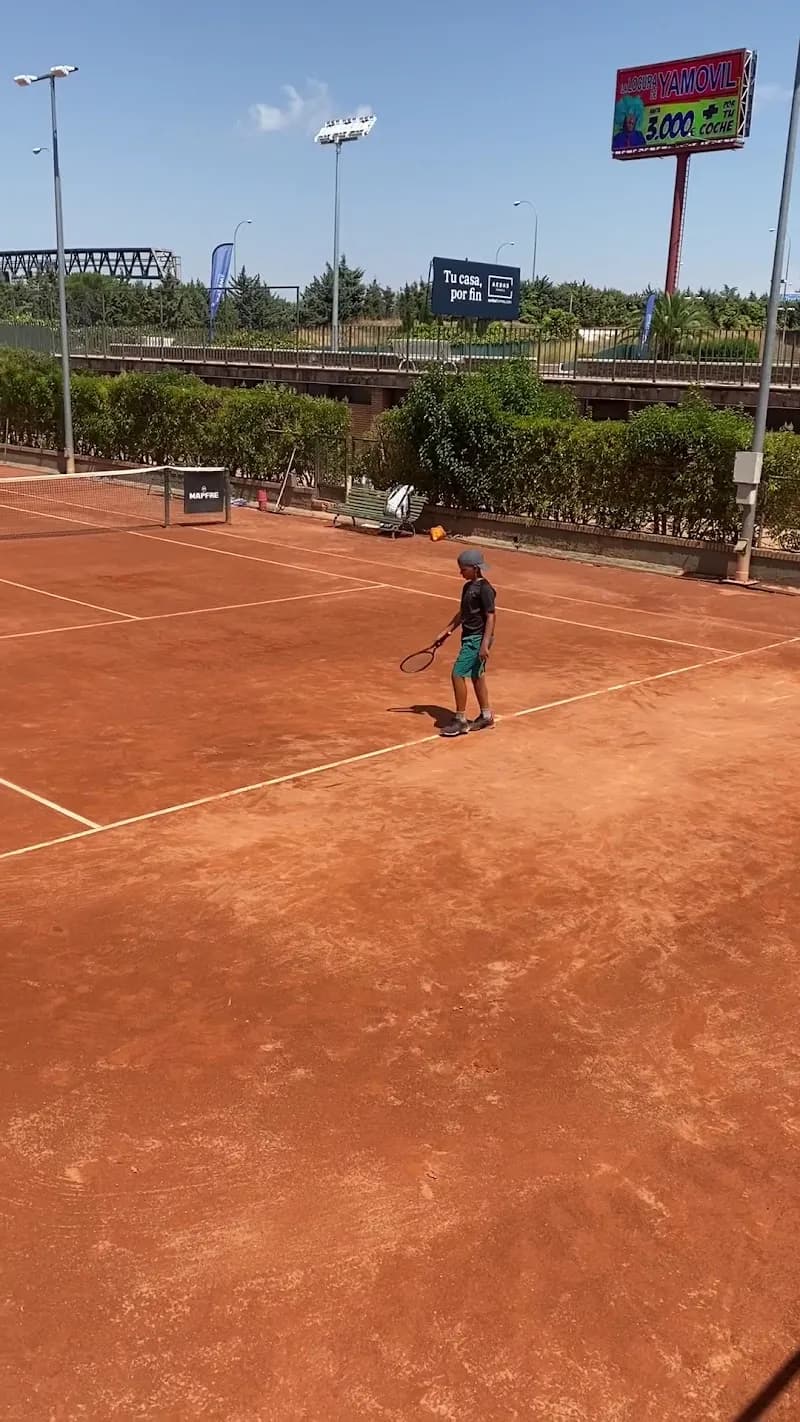 View of International Tennis Club in Majadahonda, Madrid