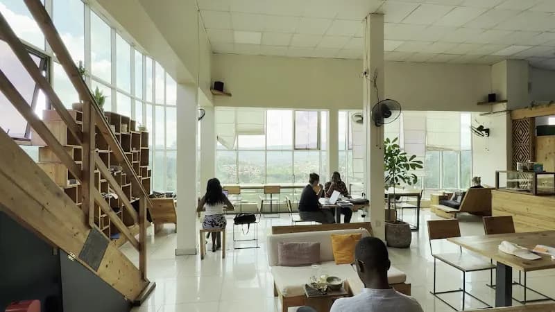 View of Inzira Cafe in Muhanga, Kigali