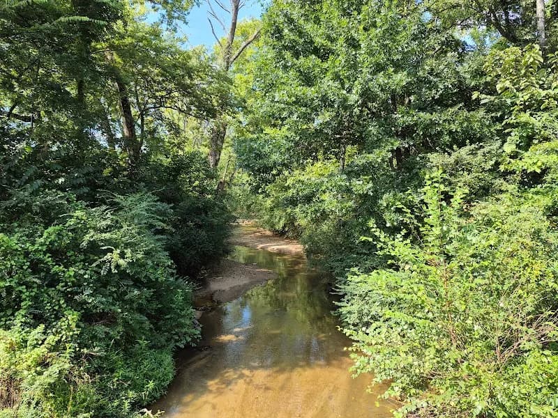 View of Irish Buffalo Creek Greenway in Kannapolis, NC