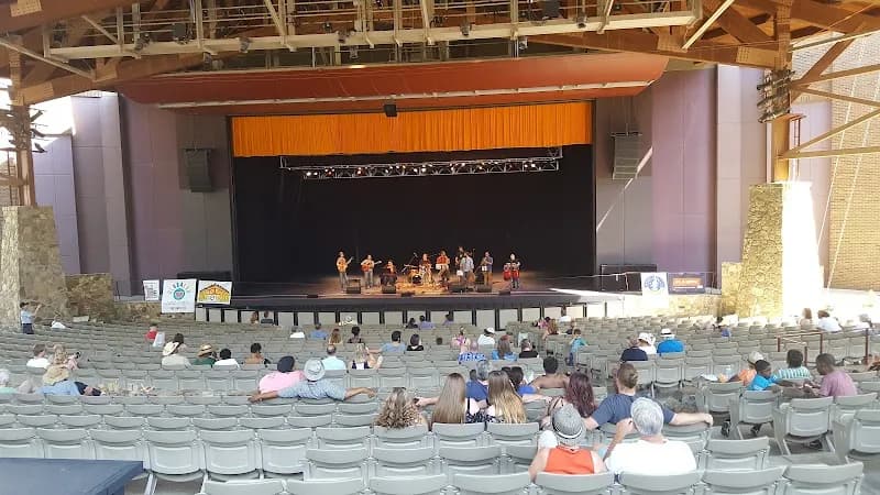View of Iroquois Amphitheater in Louisville, KY