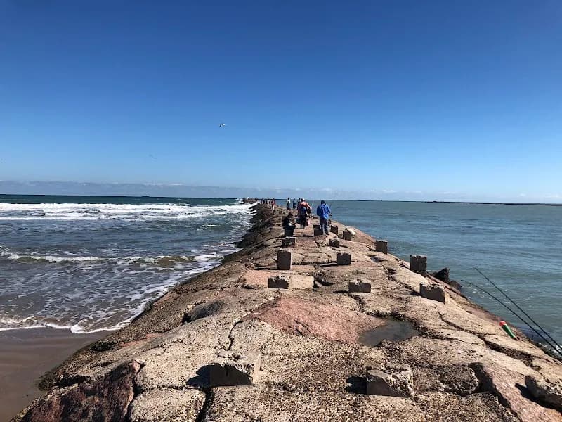 View of Isla Blanca Park in South Padre Island, TX