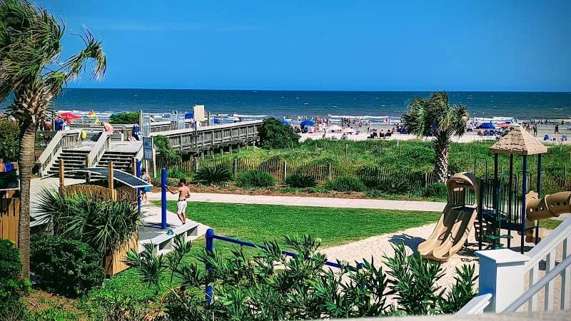 View of Isle of Palms County Park in Charleston, SC