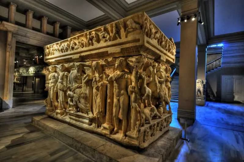 View of Istanbul Archaeological Museums in Istanbul, IST