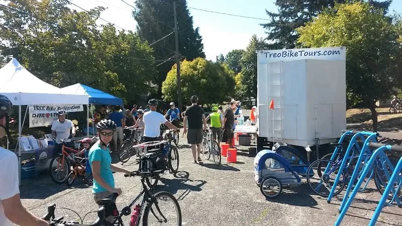 View of Ivon Street Park in Sellwood-Moreland, OR