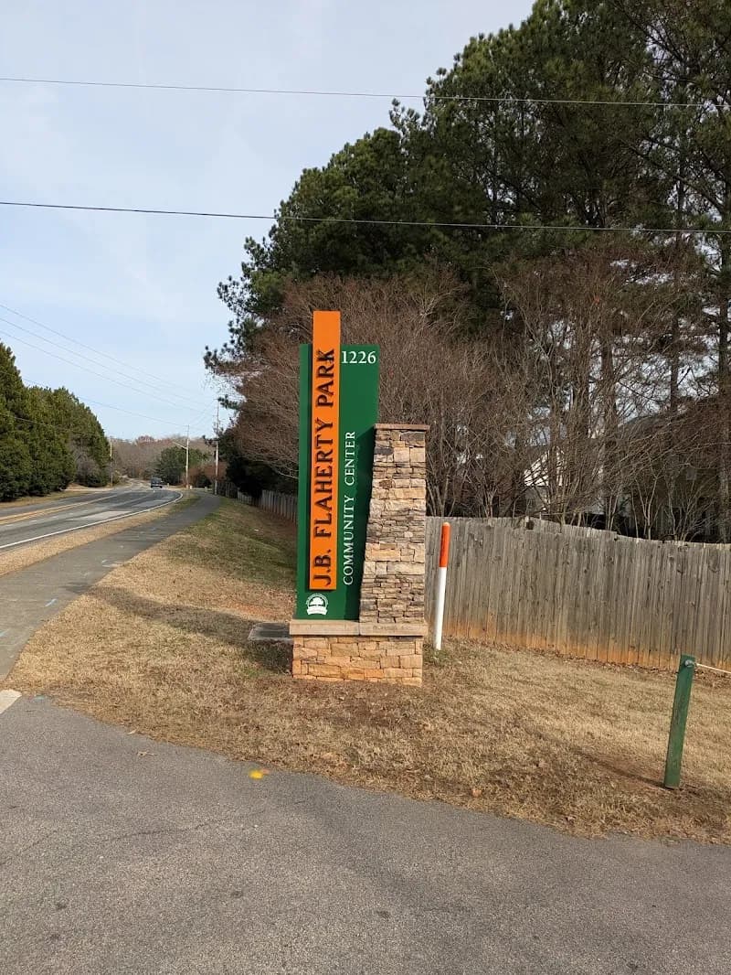 View of J.B. Flaherty Park in Wake Forest, NC