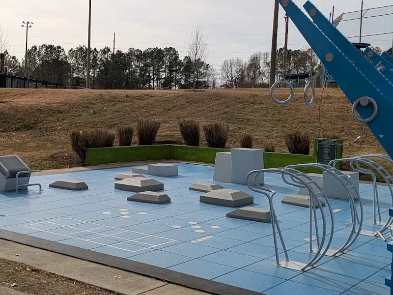 View of J.B. Flaherty Park in Wake Forest, NC
