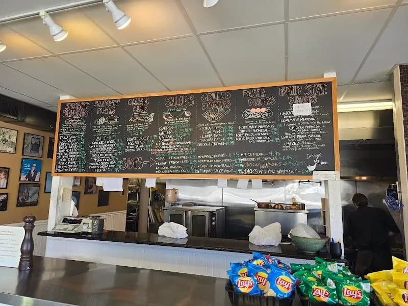 View of Jackson's Kitchen in Arlington, MA