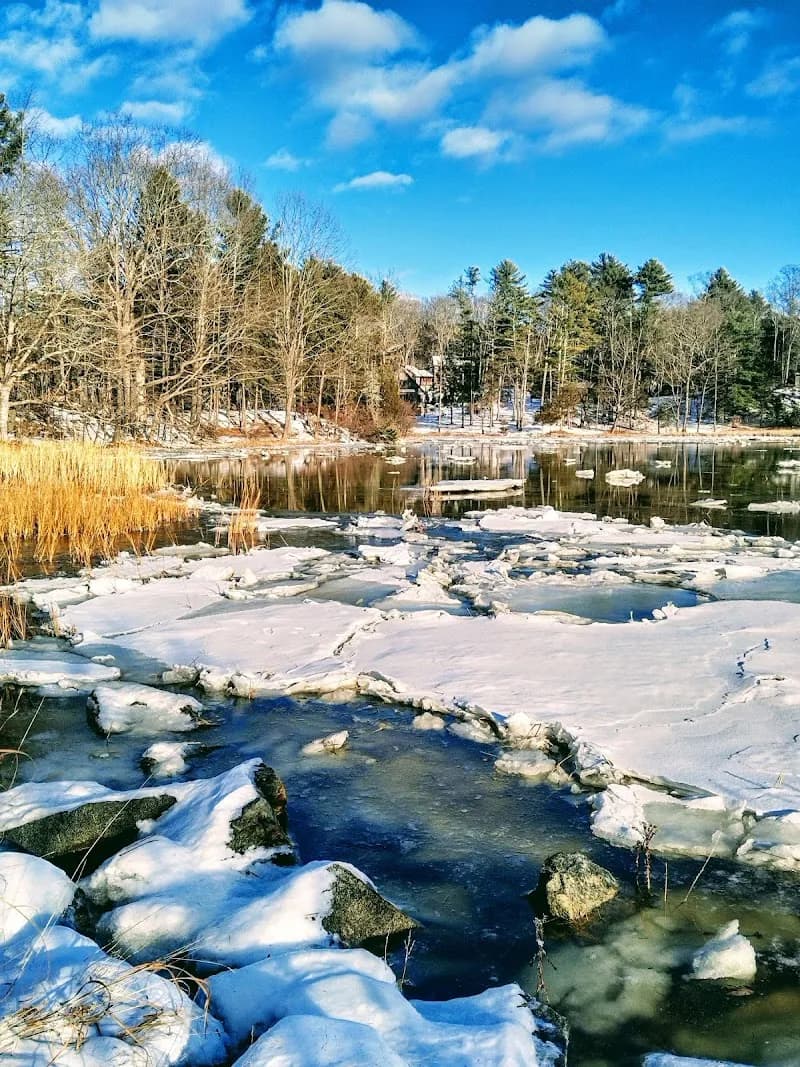 Jackson's Landing historical landmark in East Kingston, NH