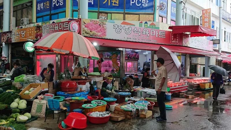 Jagalchi Market tourist attraction in Busan, BSN