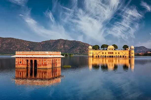 Jal Mahal historical landmark in Jaipur, RJ