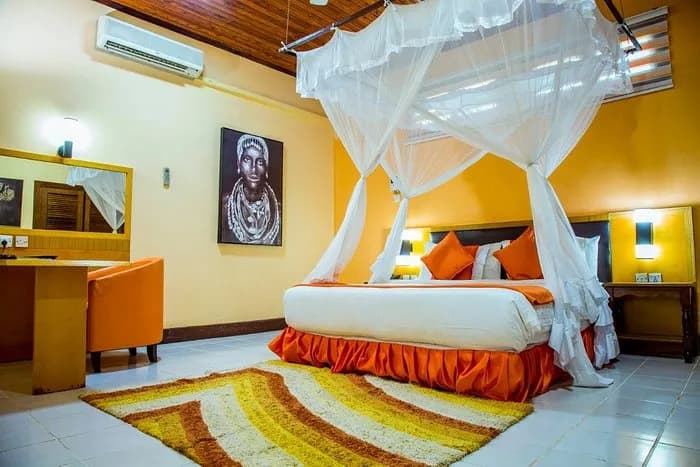 View of Jangwani Beach Hotel in Dar es Salaam, DS