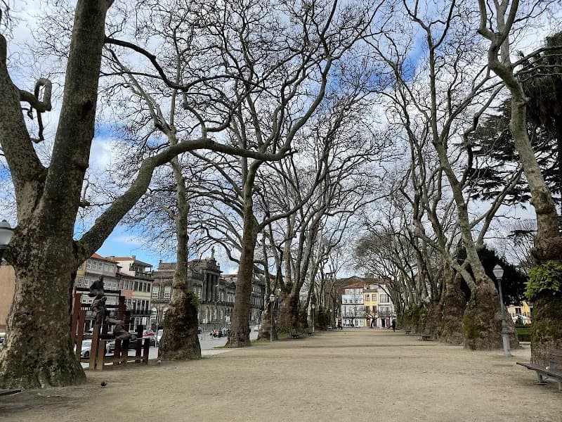 View of Jardim da Cordoaria in Porto, PRT
