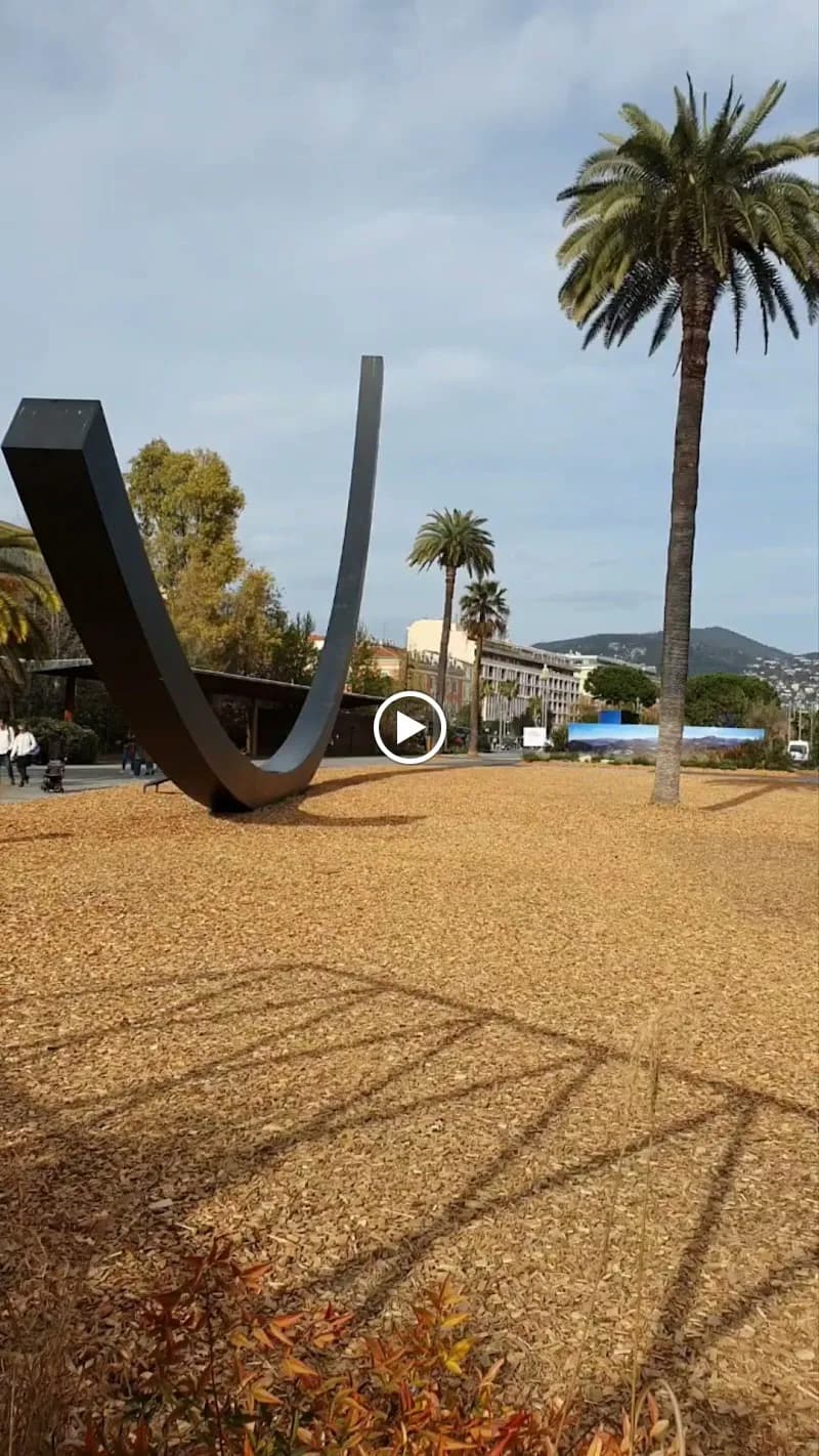 View of Jardin Albert 1er in Nice, PAC