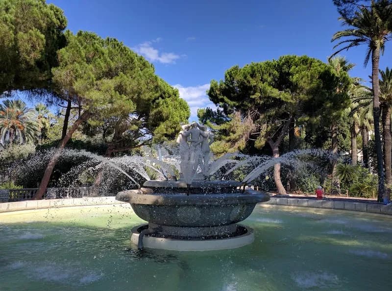 View of Jardin Albert 1er in Nice, PAC