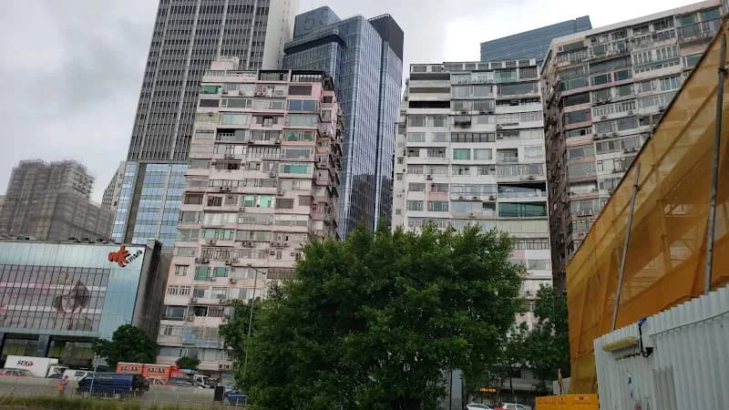 View of Jardine Noonday Gun in Causeway Bay, HK