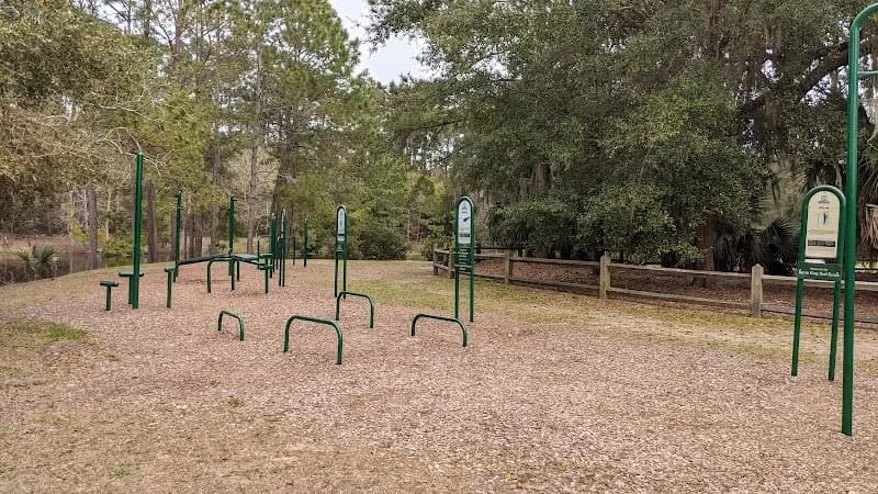 Jarvis Creek Fitness Trail park in Hilton Head, SC
