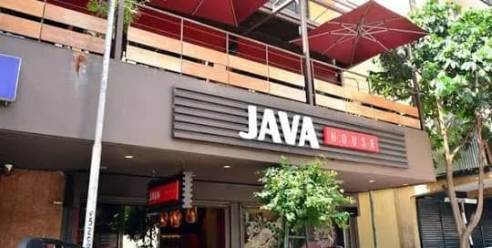 Java House restaurant in Nairobi, NBO