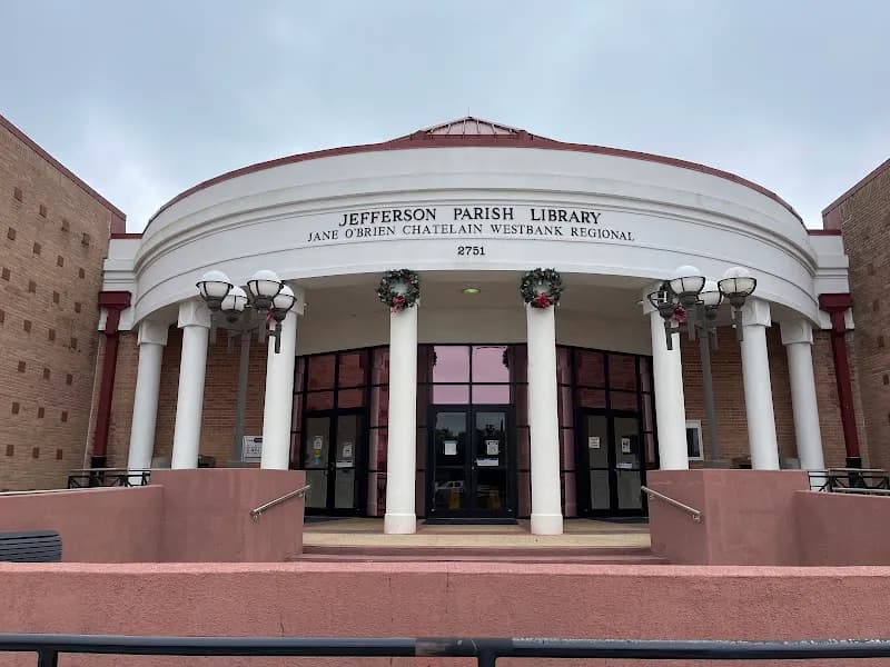 View of Jefferson Parish Library - West Bank Regional Library in Marrero, LA