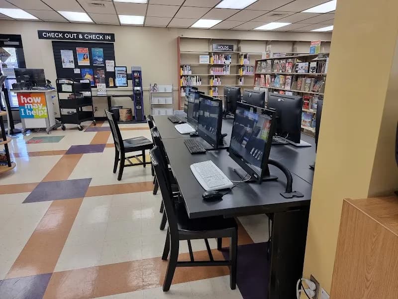 View of Jenks Library in Jenks, OK