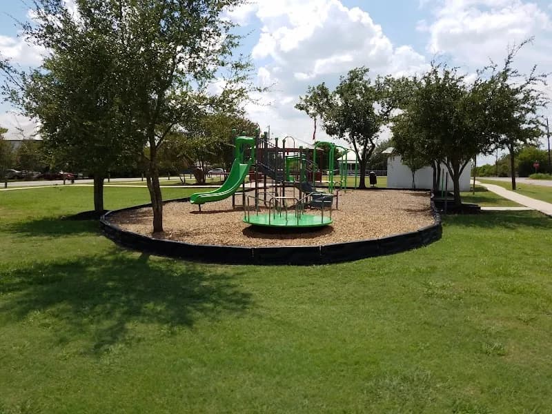 View of Jennie Lane Park in Manor, TX