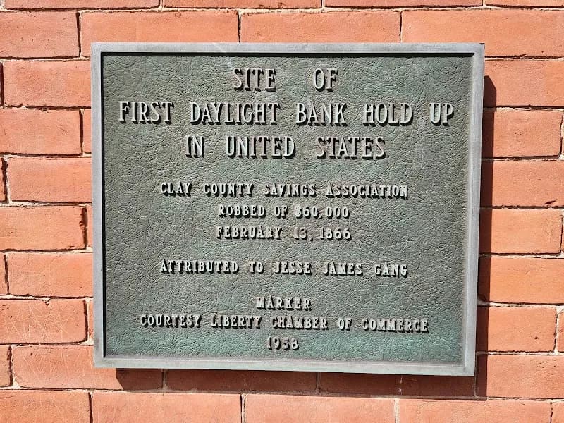 View of Jesse James Bank Museum in Liberty, MO