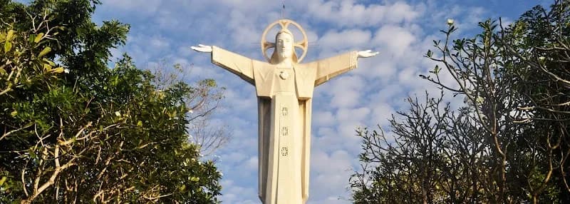 Jesus Christ Statue tourist attraction in Vung Tau, HCMC