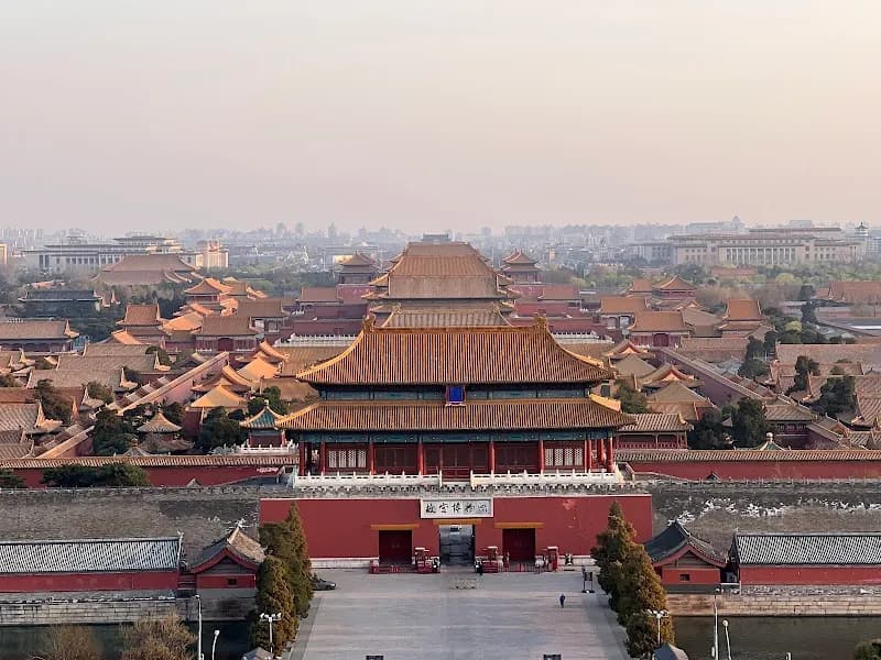 Jingshan Park park in Beijing, BJ