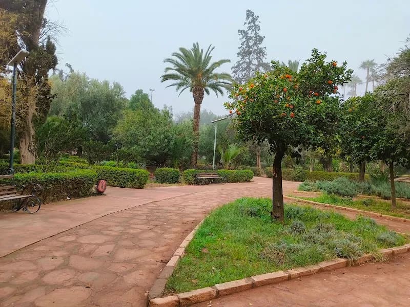 Jnane El Harti Garden park in Marrakech, MRK