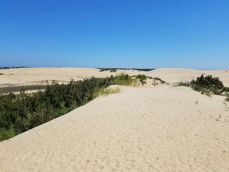 View of Jockey's Ridge State Park in Nags Head, NC