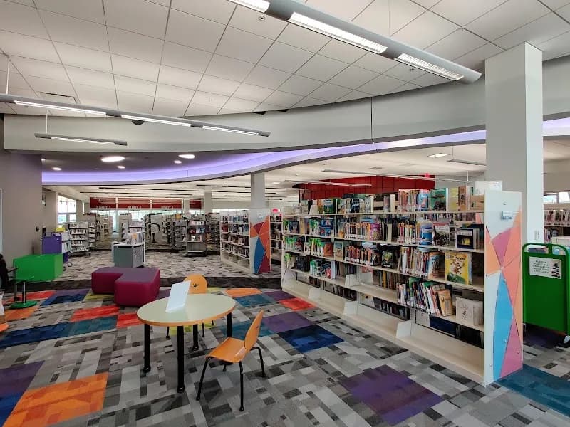 John and Judy Gay Public Library library in Mckinney, TX