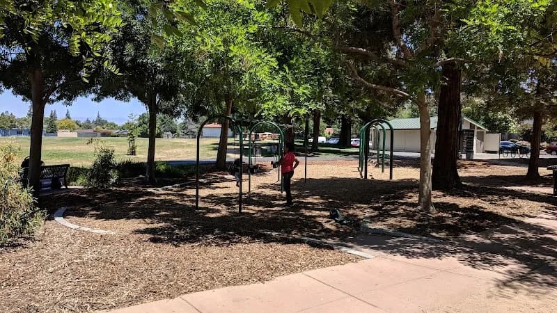 View of John D. Morgan Park in Campbell, CA