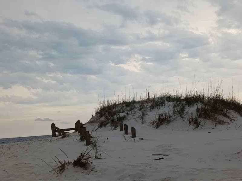 View of Johnson Beach Road in Perdido Key, FL