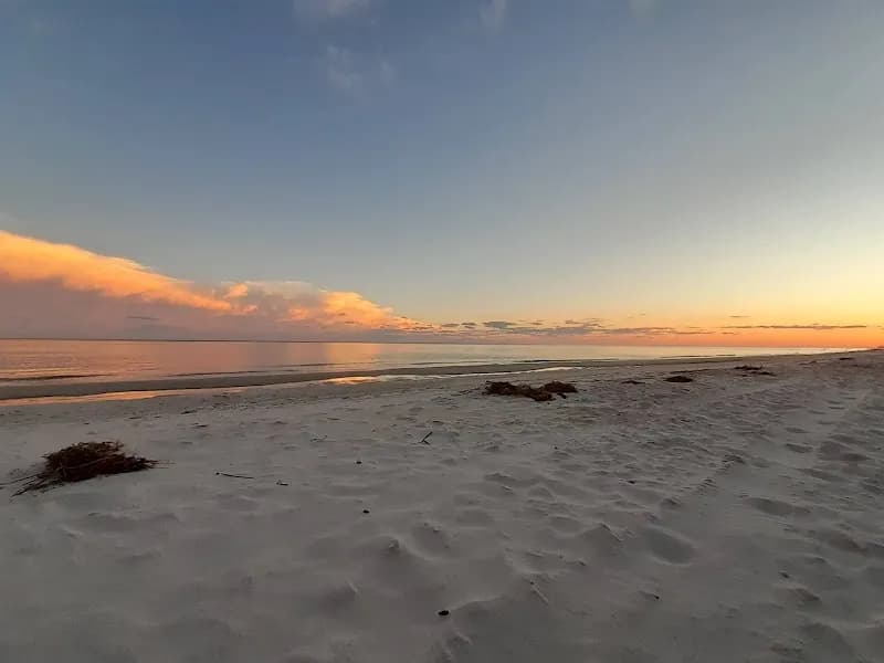 View of Johnson Beach Road in Perdido Key, FL