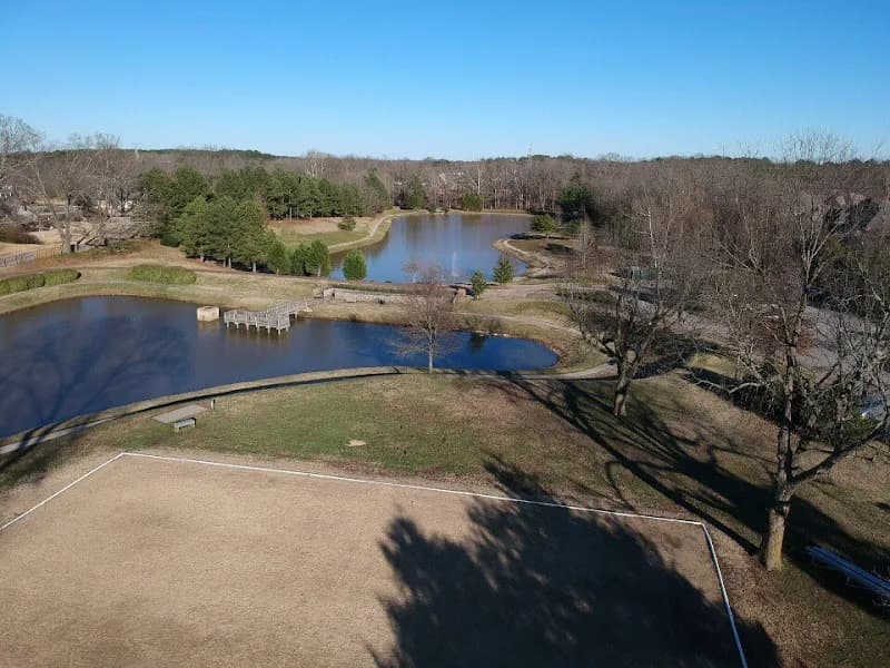 View of Johnson Road Park in Germantown, TN