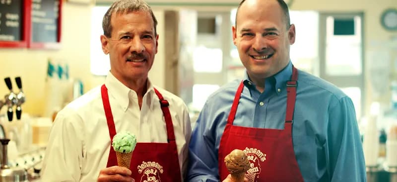 View of Johnson's Real Ice Cream in Dublin, OH