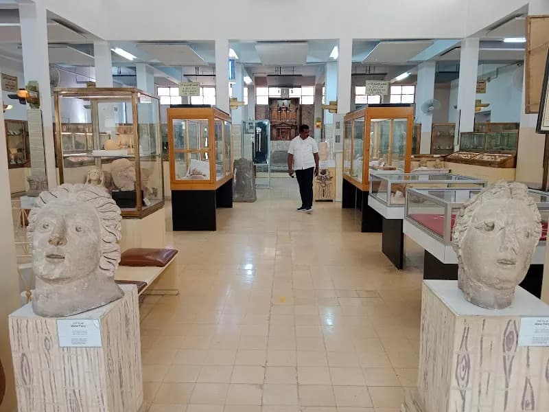 View of Jordan Archaeological Museum in Jabal Amman, Amman