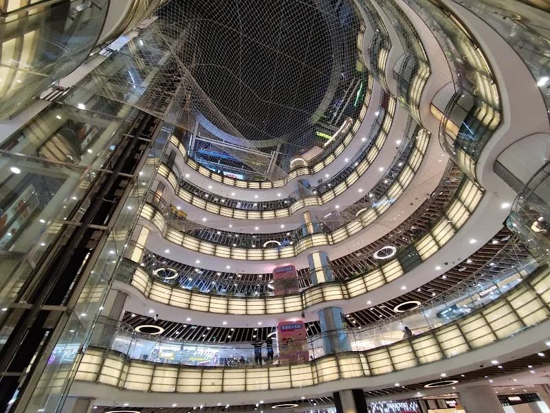 View of Joy City in Zhongguancun, Beijing