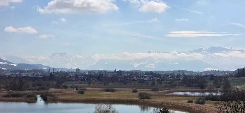 View of Juckerfarm in Thalwil, ZH
