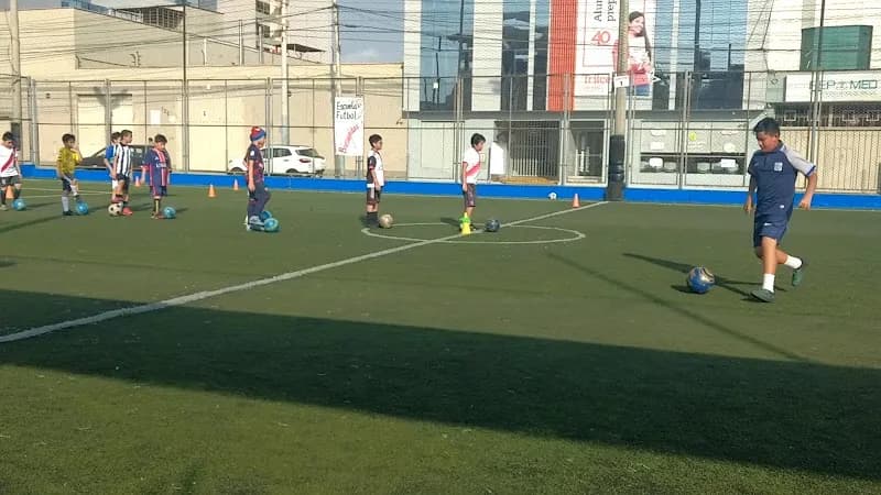 View of Julio Meléndez Sports Complex in San Miguel, Lima