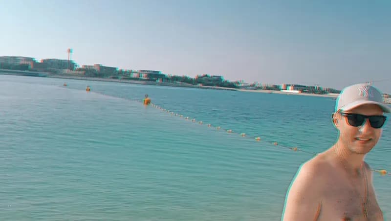 View of Jumeirah Public Beach 02 - Walking Board in Jumeirah, Dubai